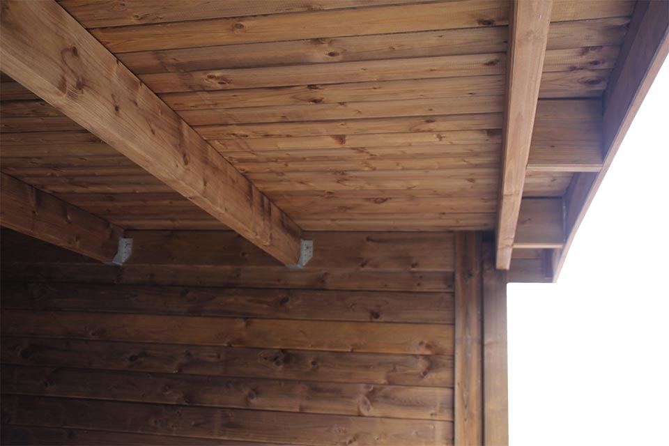Strakke  & sterke dakdraag constructie